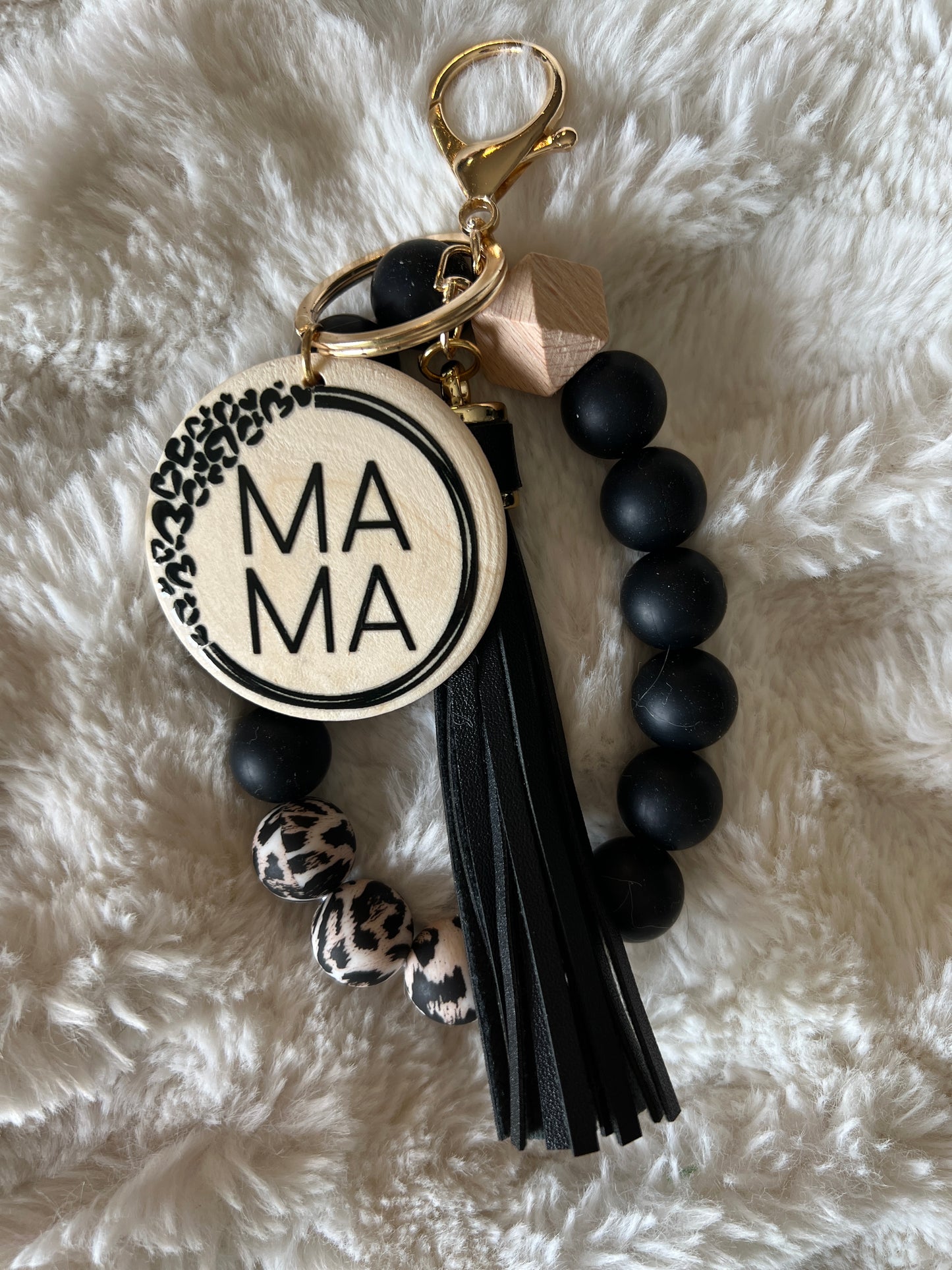MAMA Wristlet Keychain