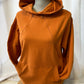 Burnt Orange Maternity-Nursing Hoodie