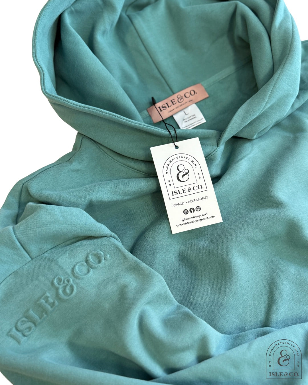 PRE-ORDER: Deep Teal Premium Nursing Hoodie