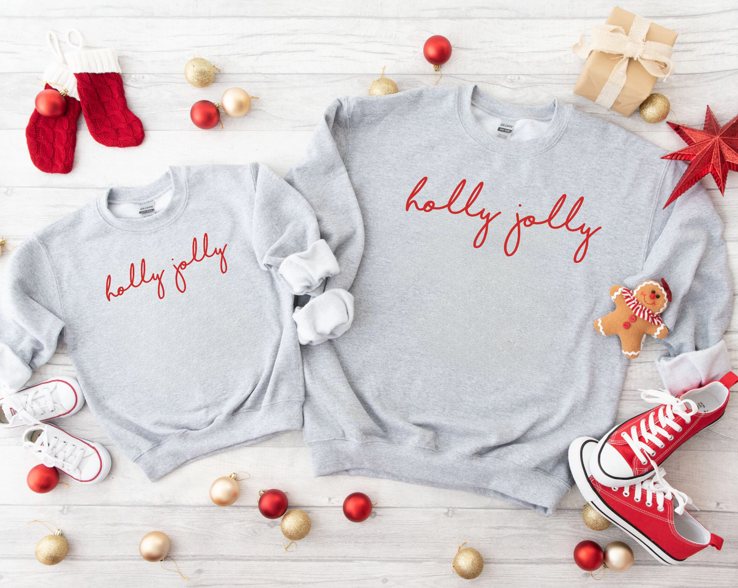 Holly Jolly Toddler Crewneck