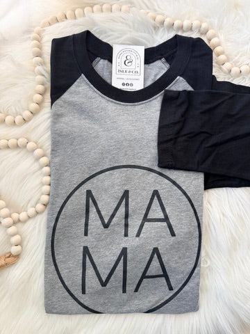 MAMA Baseball Tee