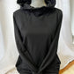 Black Maternity-Nursing Hoodie
