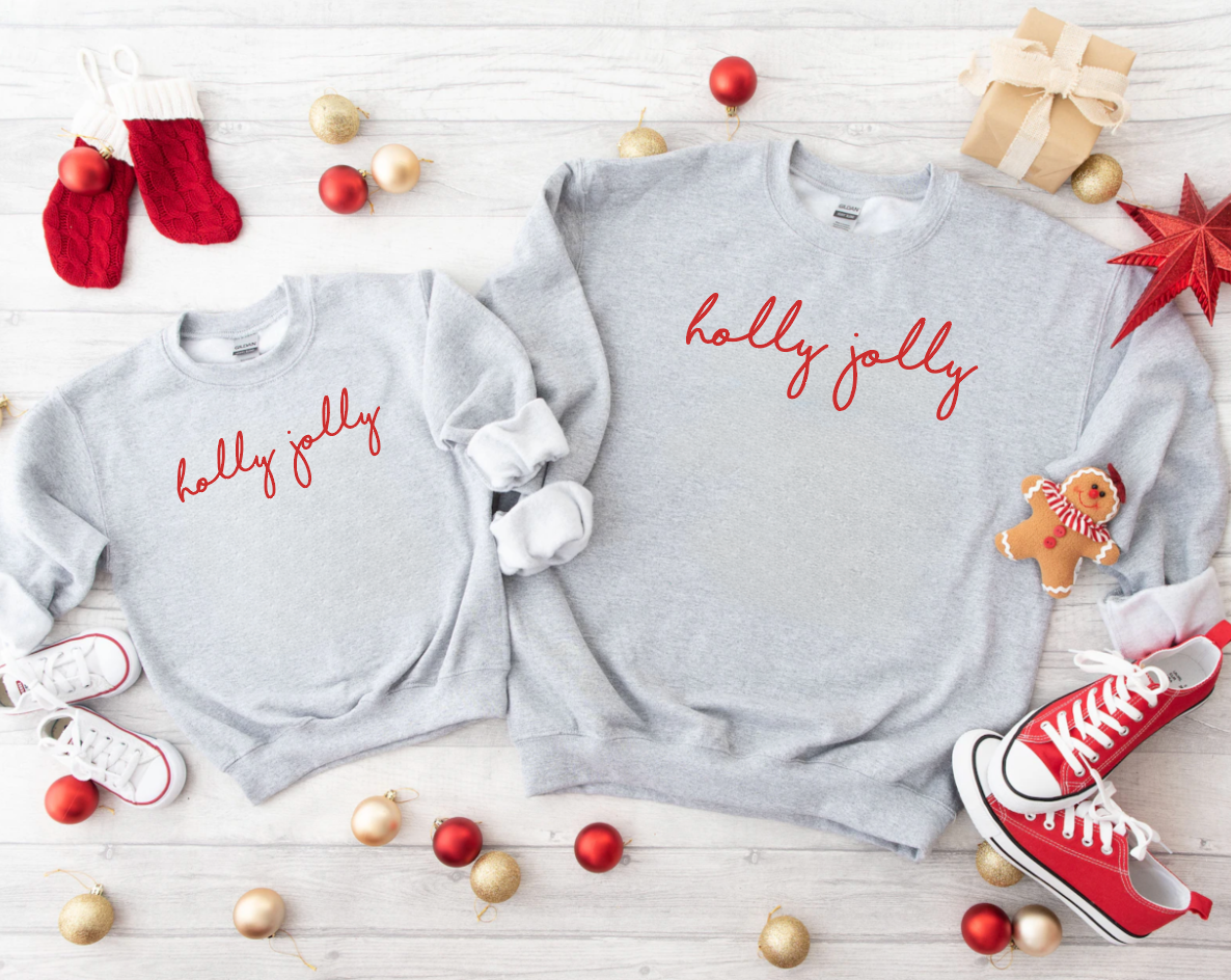 Holly Jolly Classic Crewneck