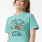 Feral Moms Club Vintage Wash Crop Tee | Chalky Mint