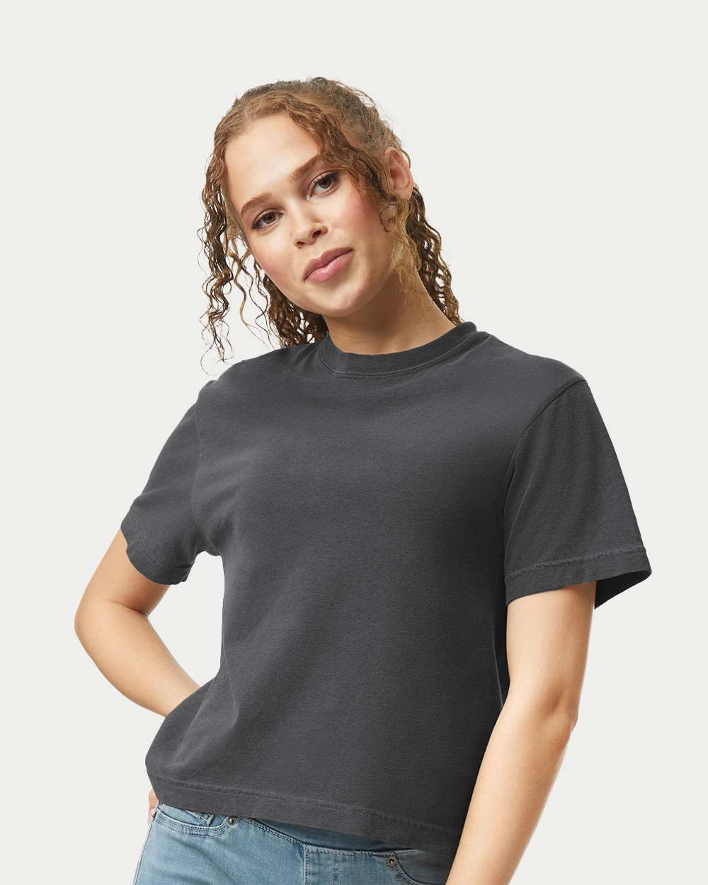 PRE-ORDER: Women's Vintage Wash Crop Tee