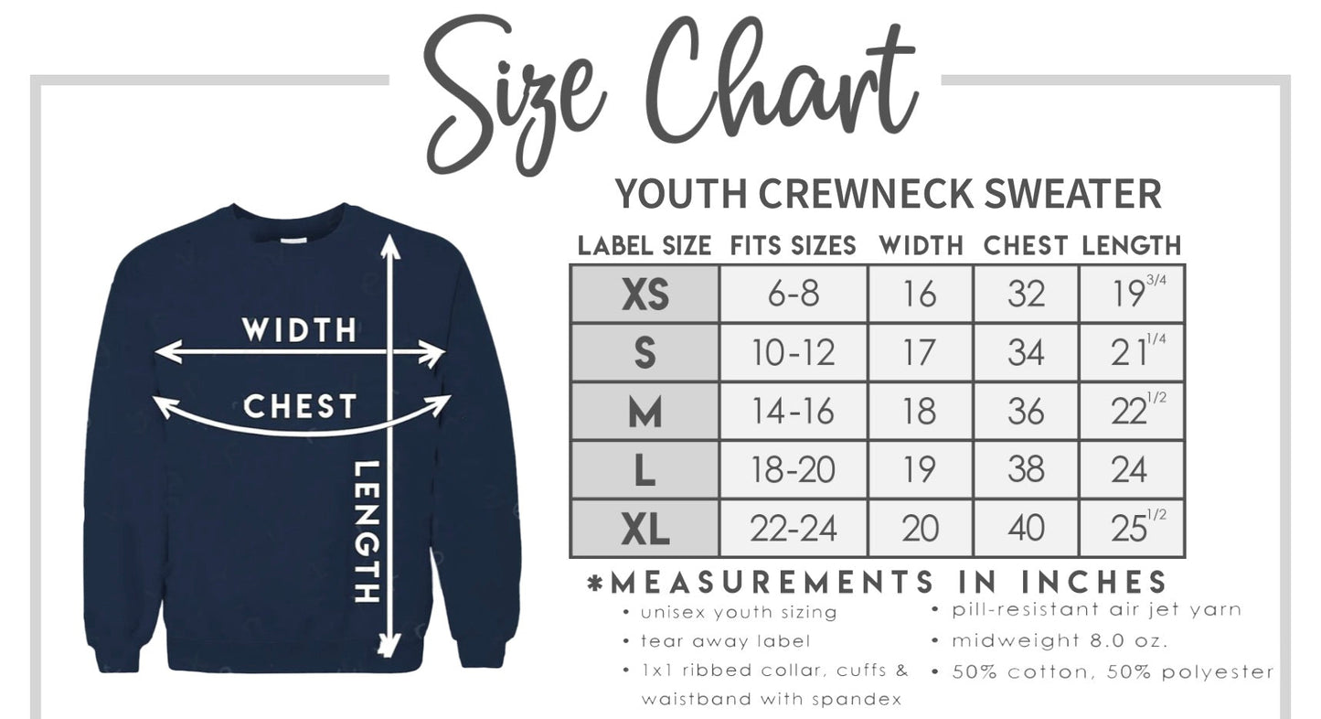 PRE-ORDER: Youth Crewneck