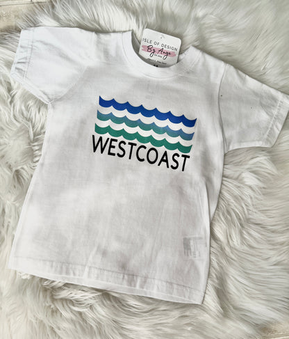 "West Coast Waves” Toddler Favorite Tee