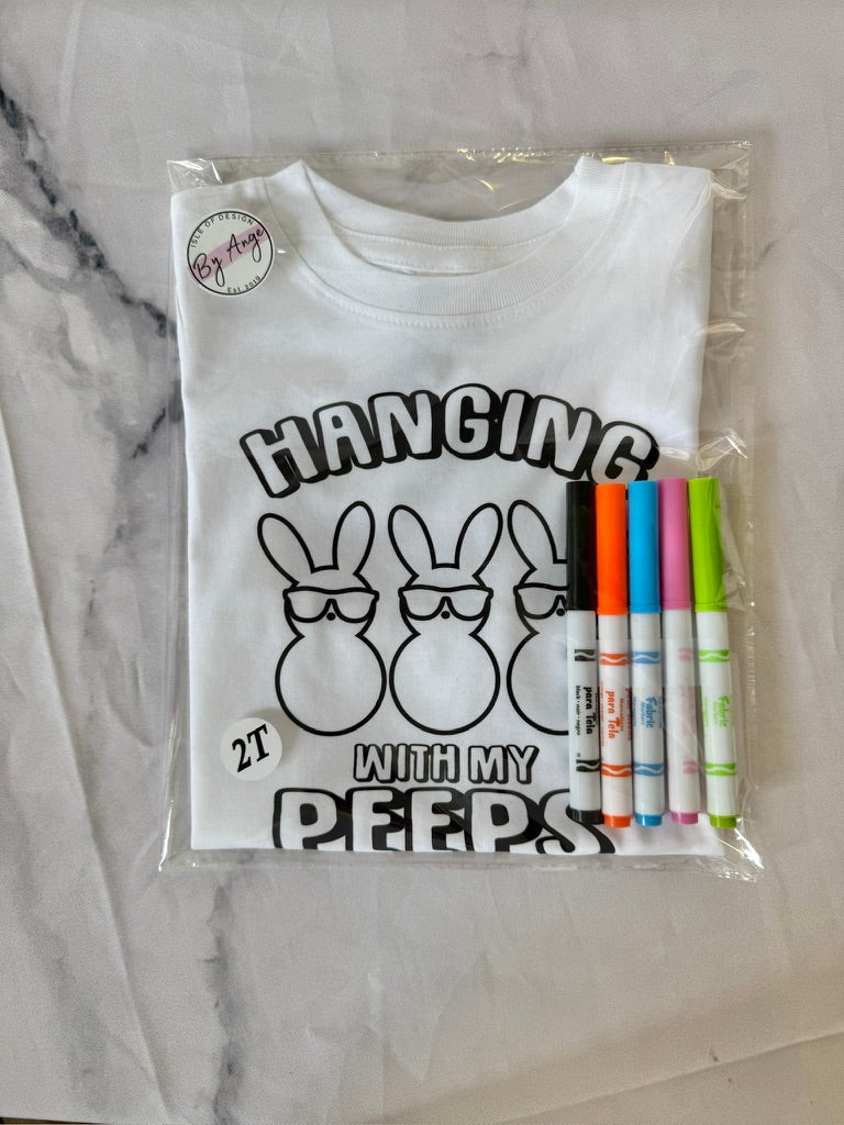 Easter Coloring Book Tee