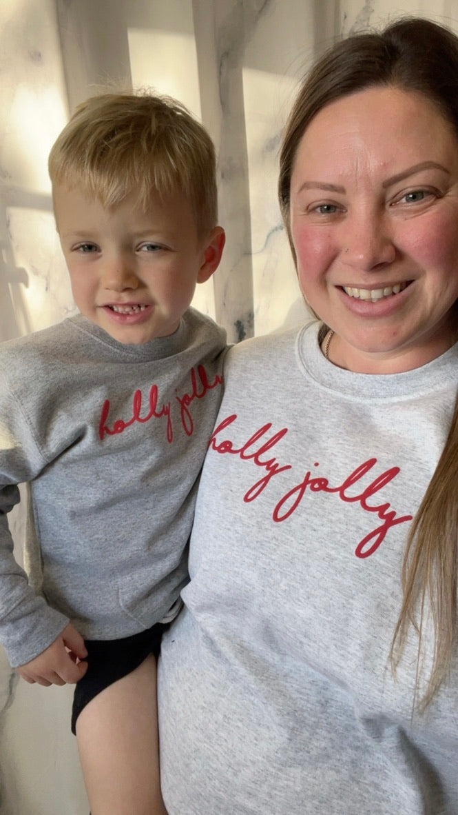 Holly Jolly Toddler Crewneck