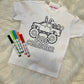 Easter Coloring Book Tee