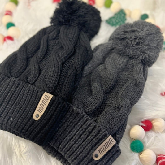 Chunky Knit MAMA Toque
