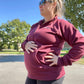 Ladies 1/2 Zip Pullover (Nursing Friendly)