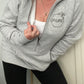 PRE-ORDER Ladies 1/2 Zip Pullover (Nursing Friendly)