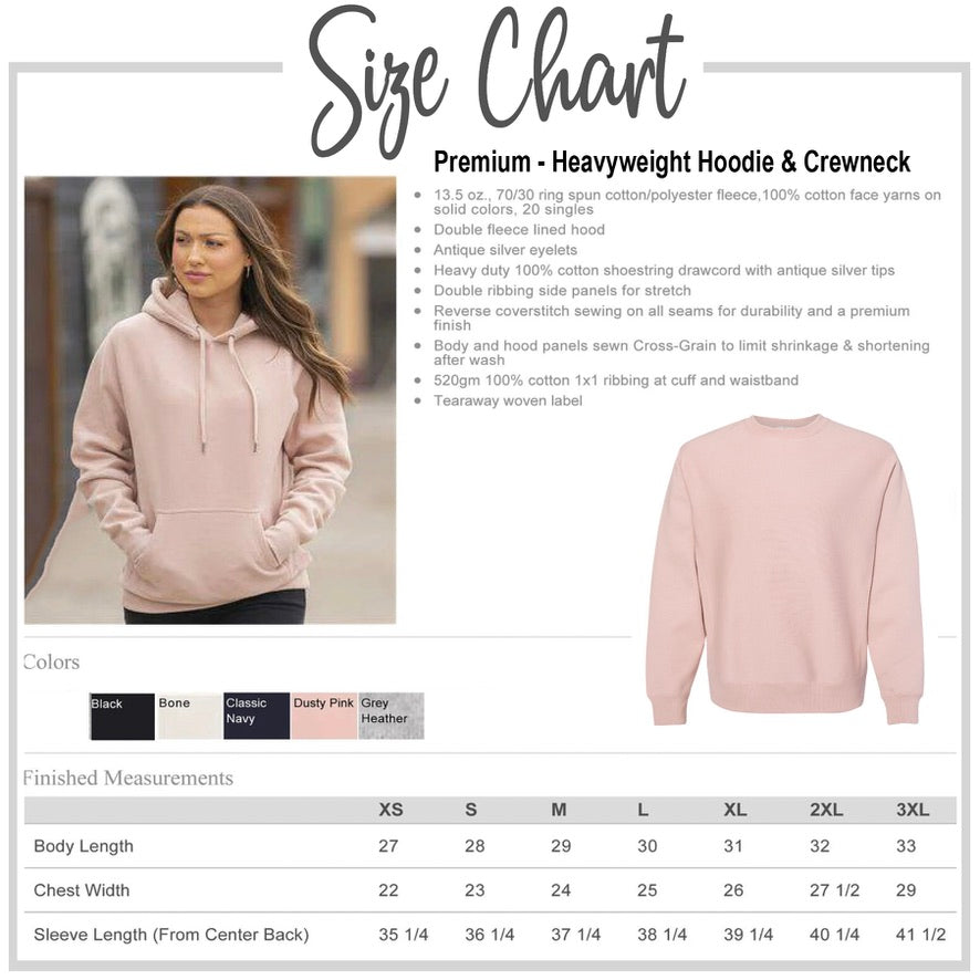 PRE-ORDER: Premium Heavyweight Hoodie