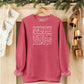 Christmas Words Luxe Crewneck