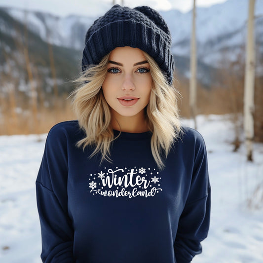 Winter Wonderland Luxe Crewneck