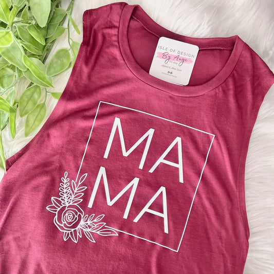Rose MAMA Ladies Tank