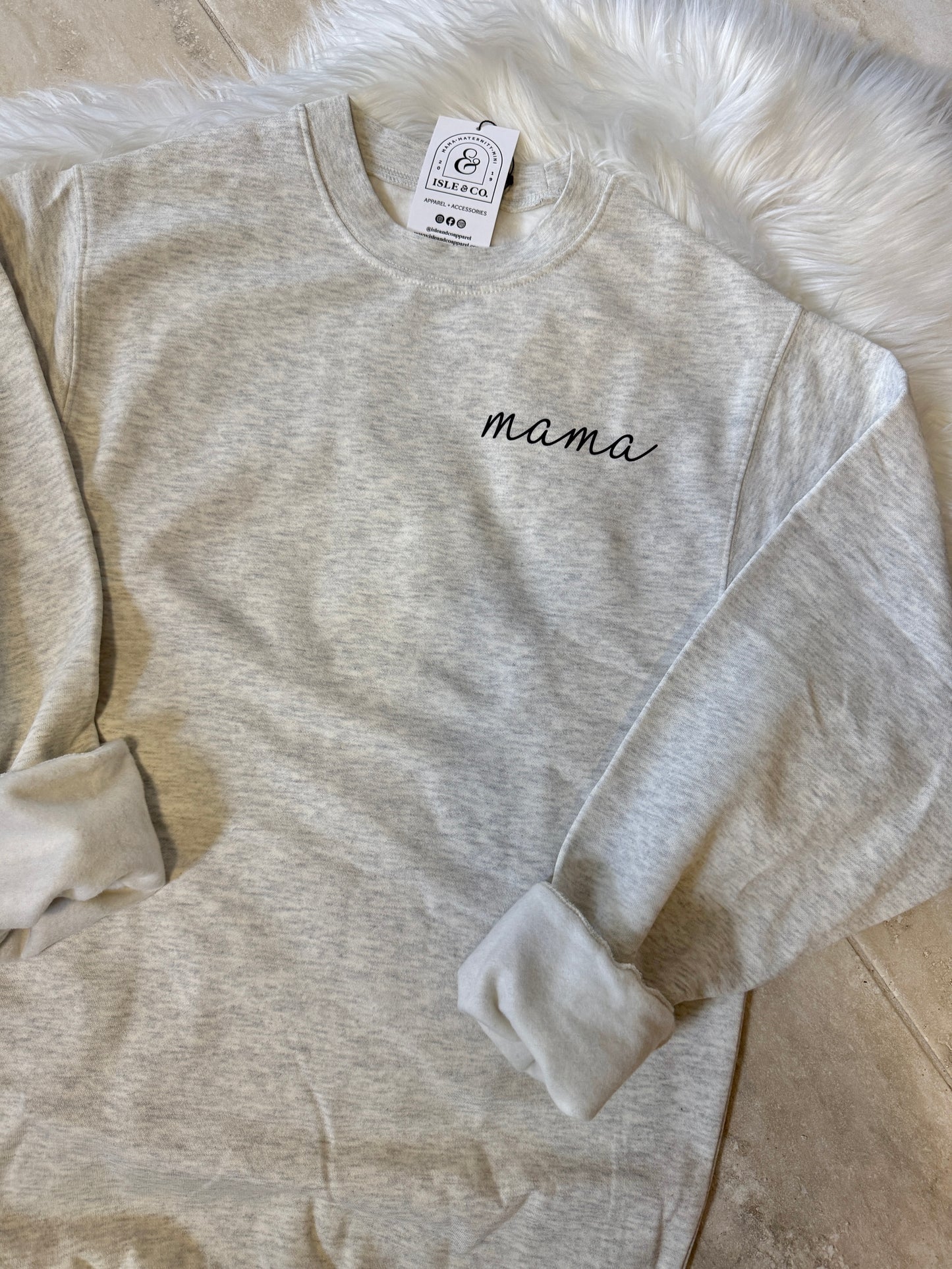 Luxe Script MAMA Crewneck