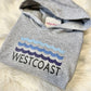 "Westcoast Waves" Youth Pullover Hoodie
