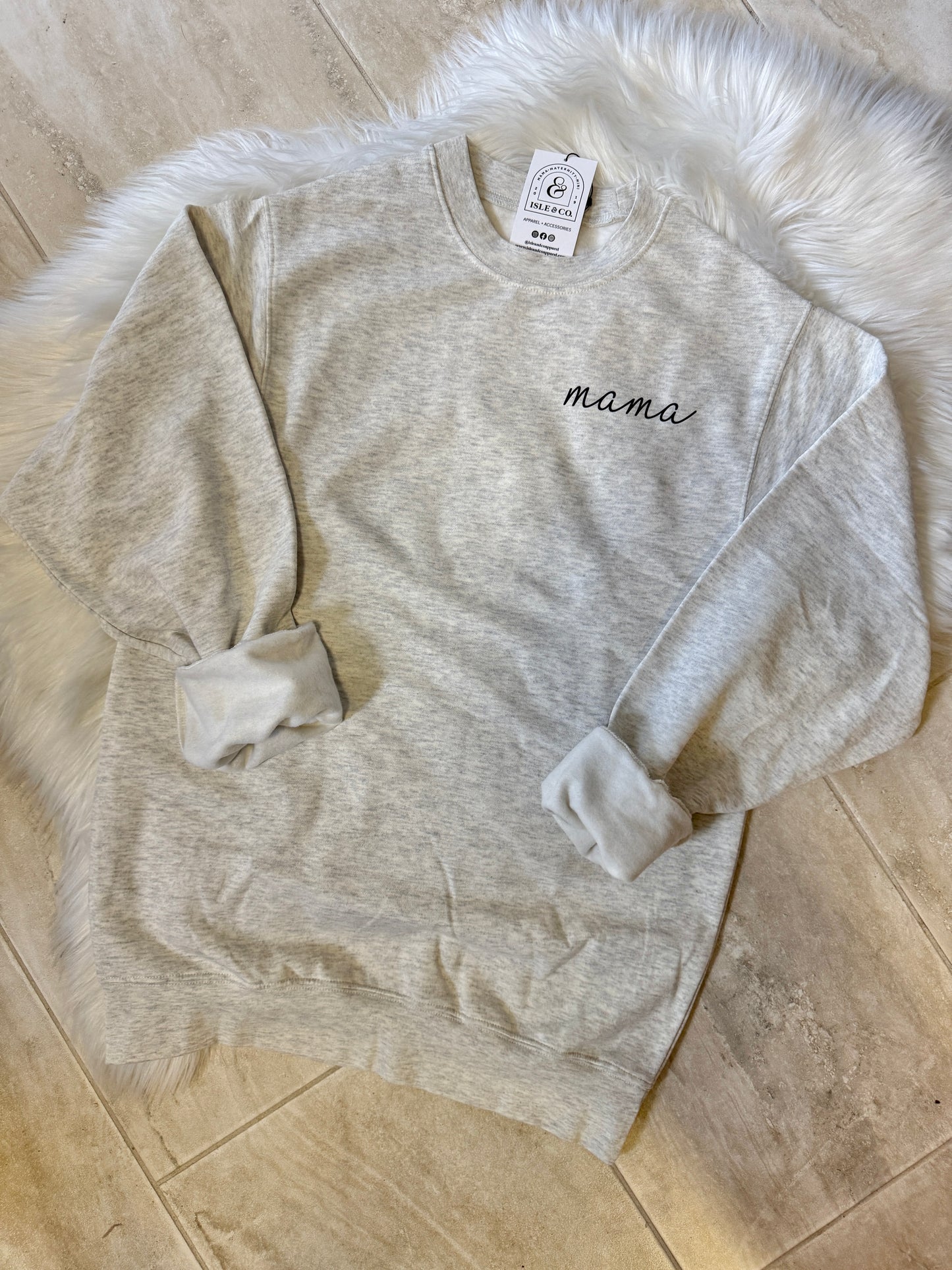 Luxe Script MAMA Crewneck