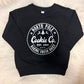 North Pole Cookie Co. Toddler Crewneck (Black)