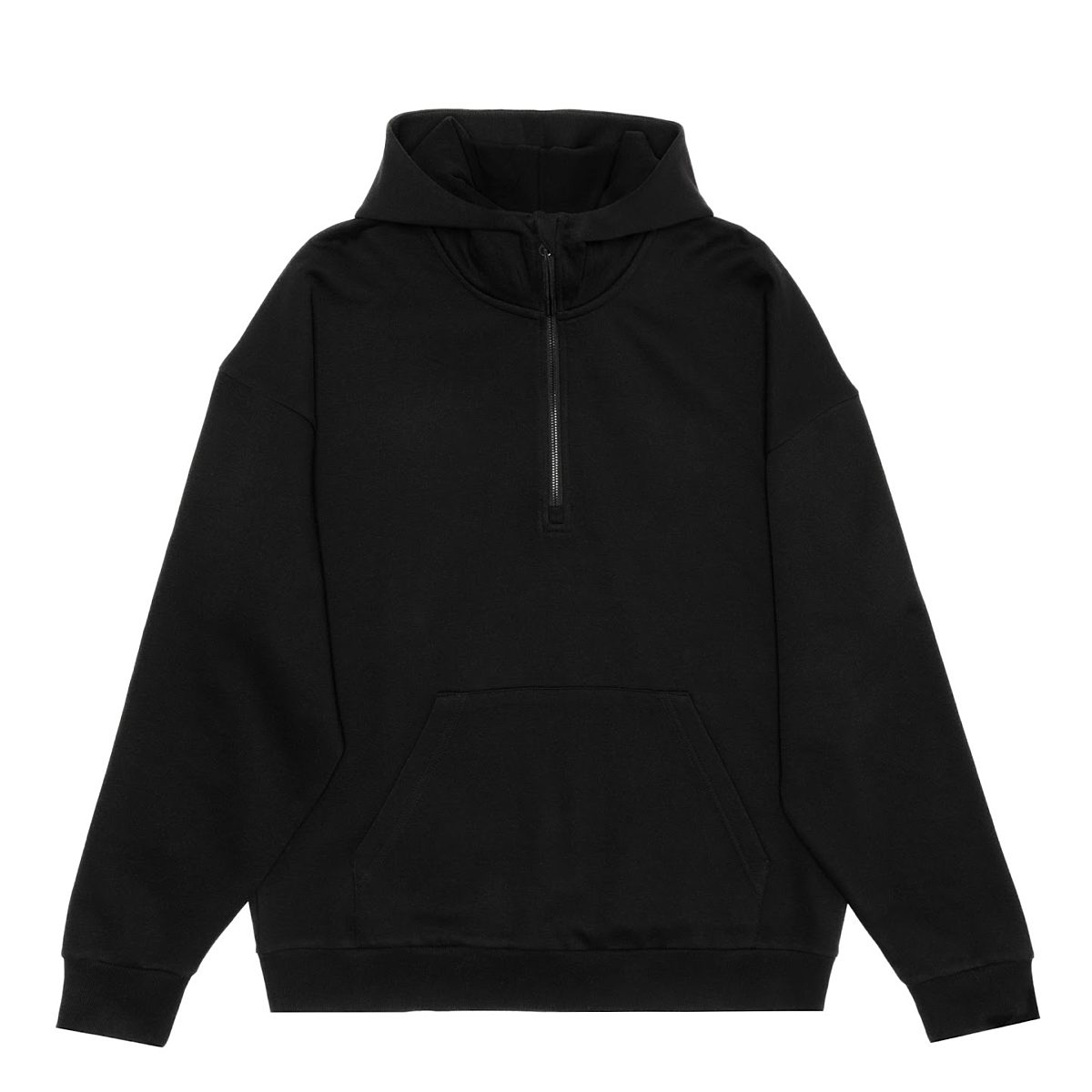*NEW* PRE-ORDER: Drop Shoulder 1/2 Zip Scuba Hoodie