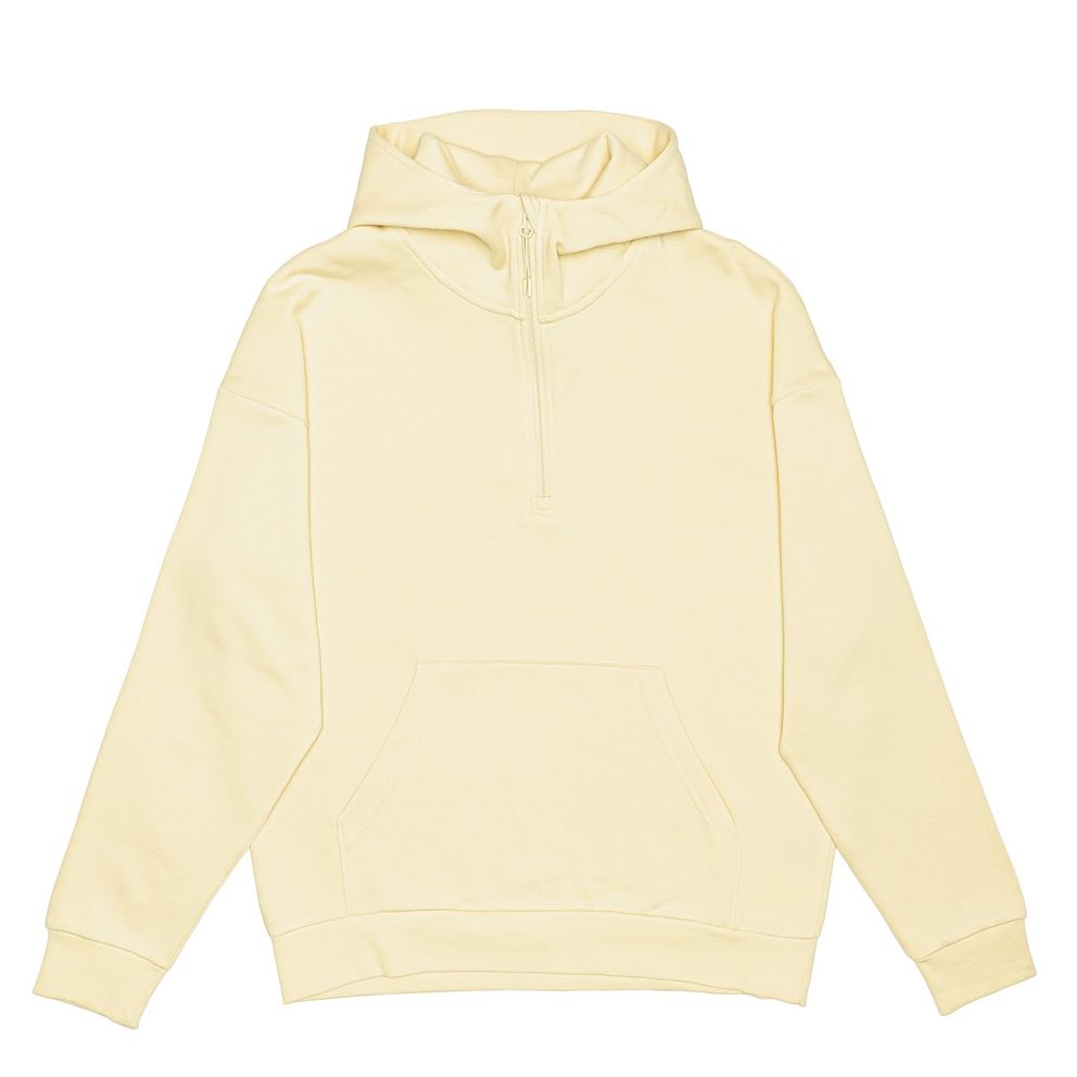 *NEW* PRE-ORDER: Drop Shoulder 1/2 Zip Scuba Hoodie