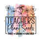 Teacher Decals (+ Glass Cup Option)