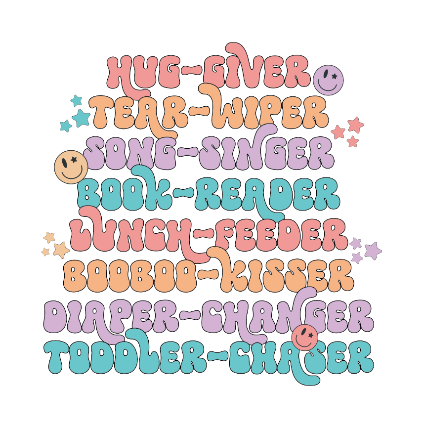ECE/Childcare Worker Decals (+ Glass Cup Option)