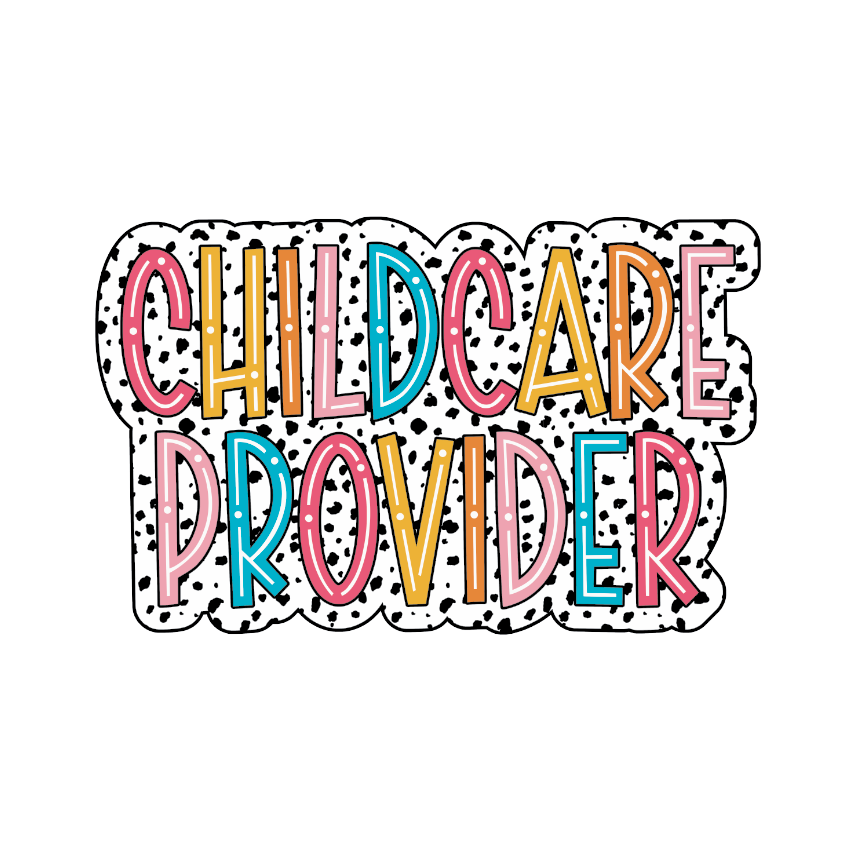 ECE/Childcare Worker Decals (+ Glass Cup Option)
