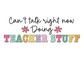 Teacher Decals (+ Glass Cup Option)