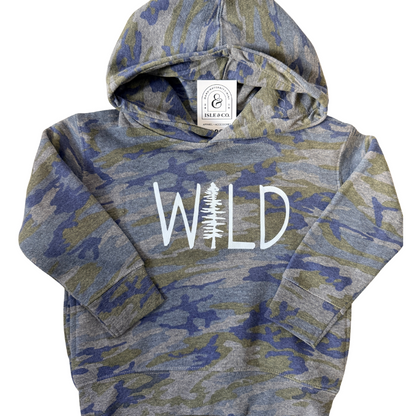 "WILD" Toddler Pullover Hoodie