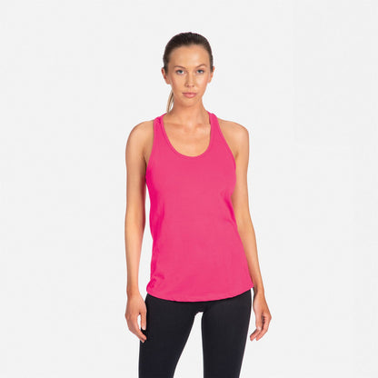 BLANKS SALE: Raspberry (M ONLY) Women's Racerback Tank