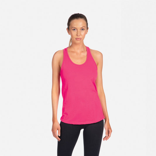 BLANKS SALE: Raspberry (M ONLY) Women's Racerback Tank
