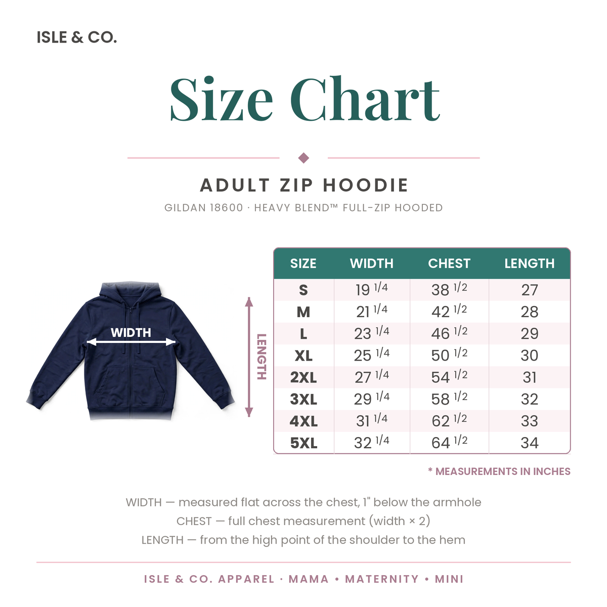 Adult Zip Hoodie