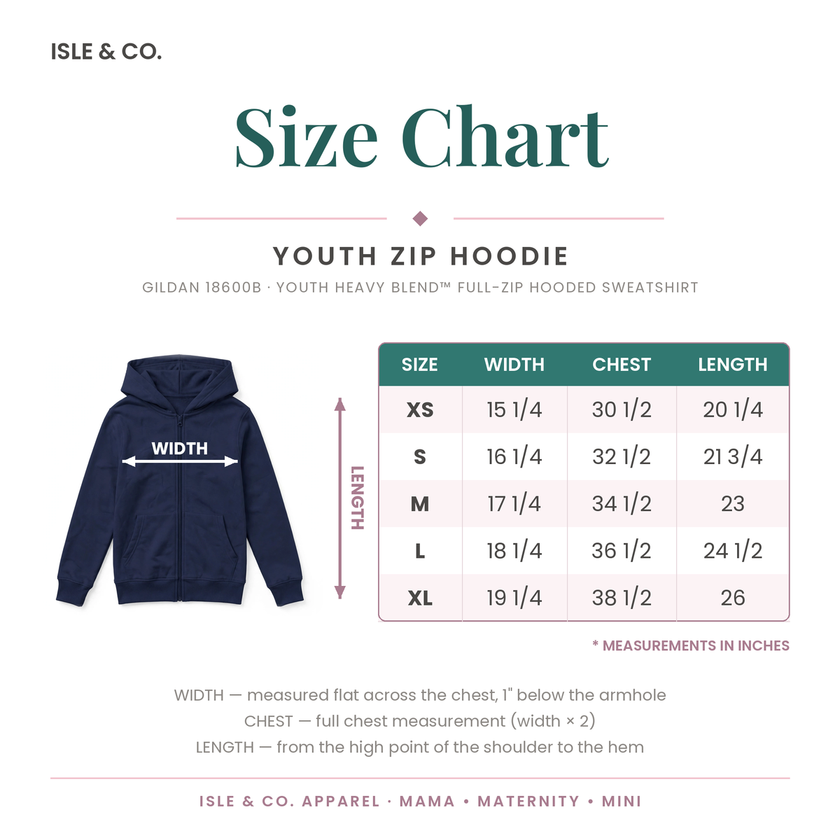 Youth Zip Hoodie